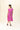 Weit schwingendes Kleid / fuchsia