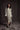Merino-Wollkleid mit Manschette / beige