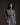 Hemdbluse oversized / Karo blau-beige