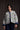 Wende-Jacke / Quiltmuster-dunkelblau