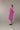 Kleid in Wickeloptik / fuchsia