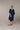 Hemdblusenkleid / marine blau