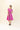 Weit schwingendes Kleid / fuchsia