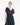 Jersey-Wickelkleid Tencel Dunkelblau