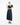 Jersey-Wickelkleid Tencel Dunkelblau